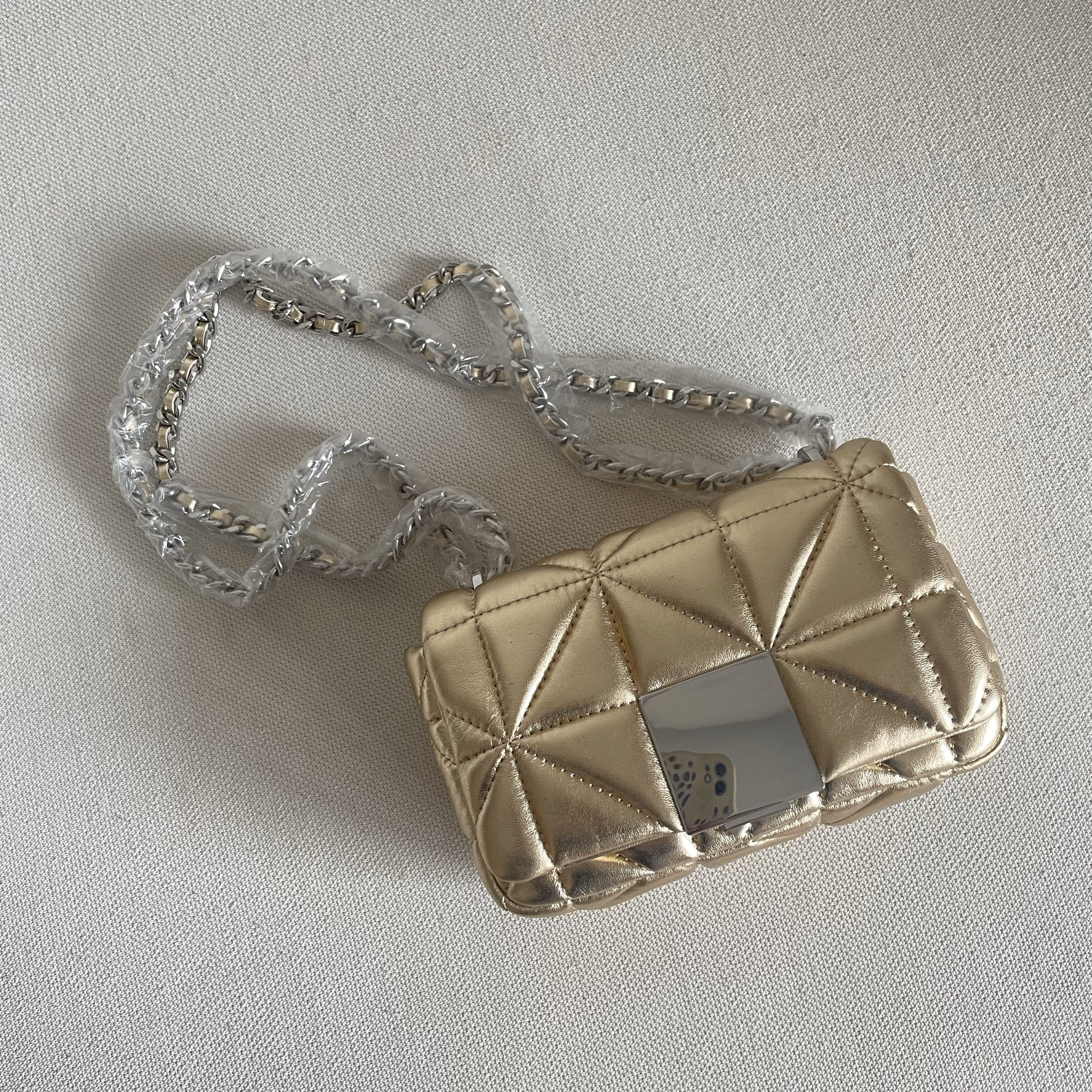 西班牙pg羊皮棱格链条包 瑕疵 特卖 推荐入手福利品