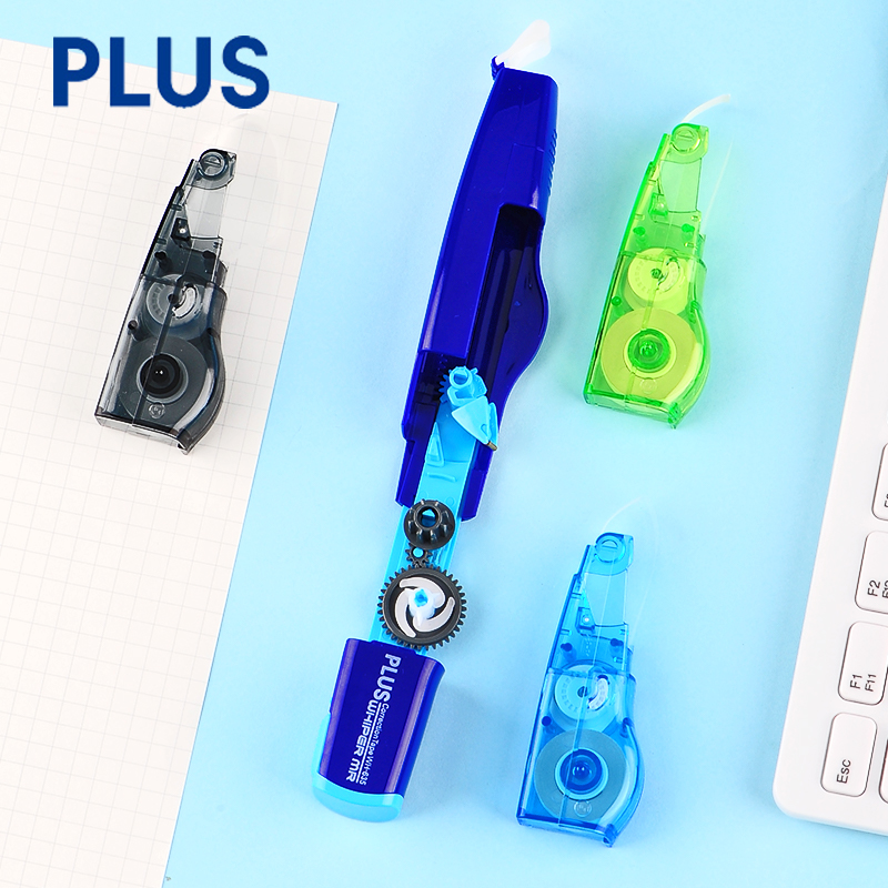 Plus书写普乐士替芯彩色修正带