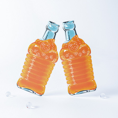 白日几何熊猫公园系列异形便签