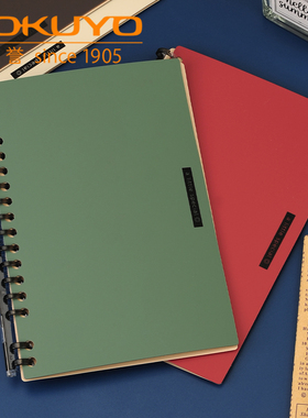 日本kokuyo国誉Smart Ring一米新纯B6活页本学生用手帐超薄方格本