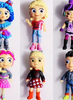 SNAPS正版 迷你外国小人偶 女孩换装玩具5cm