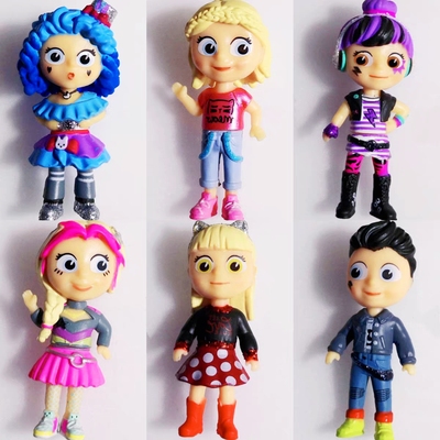 SNAPS正版 迷你外国小人偶 女孩换装玩具5cm