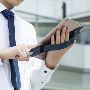（瑕疵品）平板电脑手持方便便携保护iPad手持带支架瑕疵品