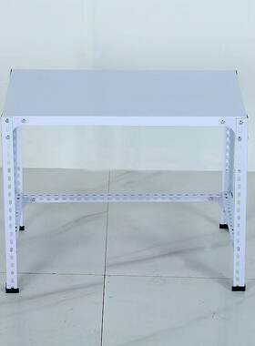 广州货架角钢货钢板小桌子工具层架工作台打包台家用置物架花架