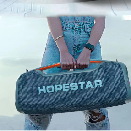 HOPESTAR-A60无线蓝牙音箱大功率100W大音量户外手提防水背带便携