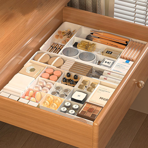 【四面伸缩】抽屉分隔收纳盒
