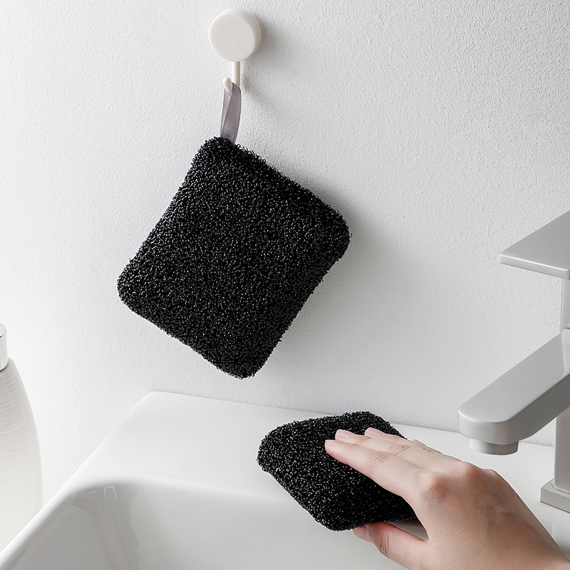日本厨房水垢清洁擦洗碗擦无死角污渍清洁球洗手台水渍魔力海绵擦