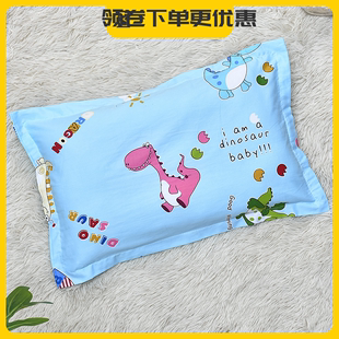 纯棉幼儿园午睡枕头卡通宝宝荞麦皮枕头3 10荞麦壳婴童定型枕头