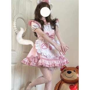 女仆装 罗莉塔COSPLAY服装 lolitA洋装 cos可爱女佣软妹猫咪二次元