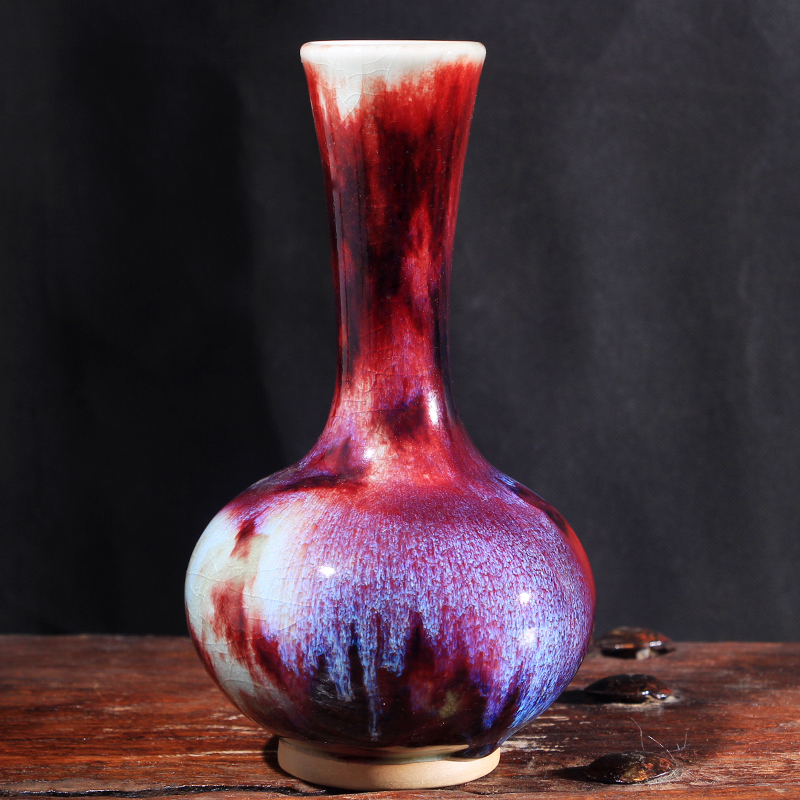 钧瓷神垕包邮小摆件陶瓷文化中式