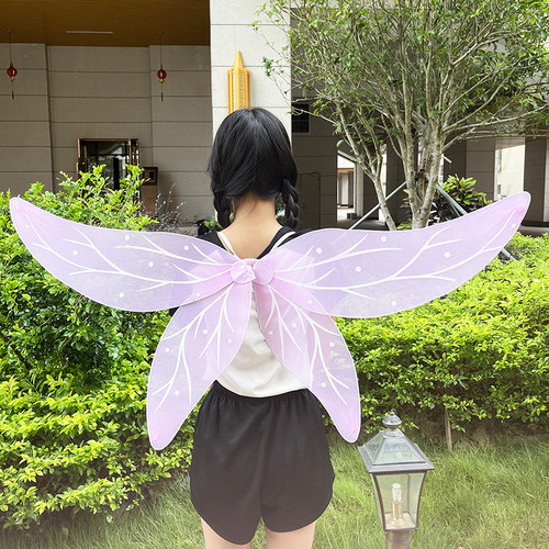 lovelive星空凛双色少女蝴蝶翅膀