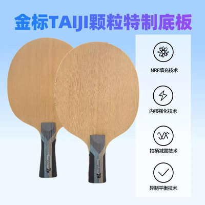 世奥得太极长胶异质乒乓球底板