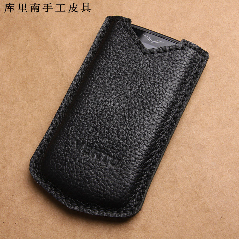 适用于vertu威图constellation v星座二星座2手机套vertu皮套头层复古