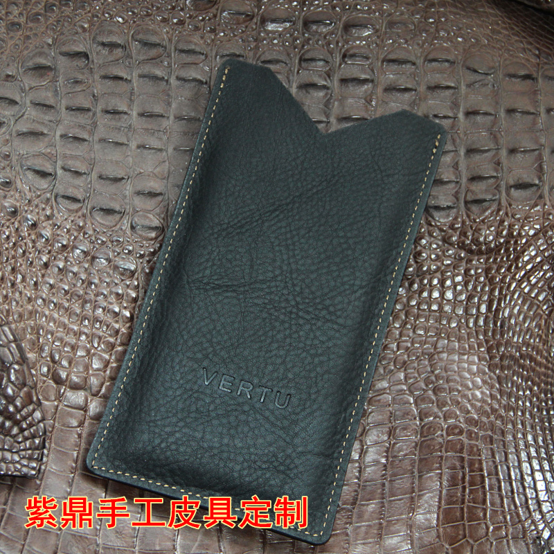 适用于METAVERTU 5G保护套VTL-202201保护套iVERTU手机壳防摔个性商务时尚创意男女款薄款创意保护套牛皮定做