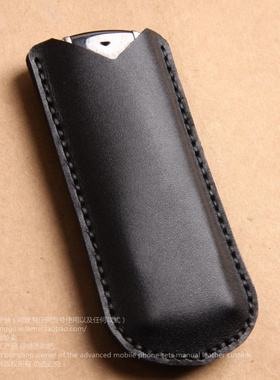 VERTU头层真牛皮手机套 威图总裁签名版皮套可定做任何机型使用vertu signature手机套定做黑色棕色黄色定做