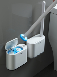 ecoco一次性马桶刷洗厕所刷子套装无死角家用卫生间清洁替换刷头