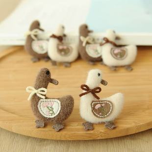 跨境森系布艺卡通胸针公仔配件手工饰品挂件别针包包帽子服装 辅料