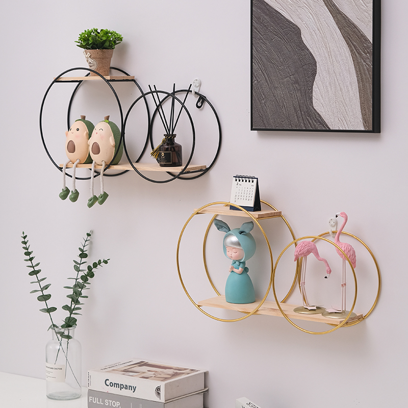 北欧居仙友置物架ins装饰品壁挂