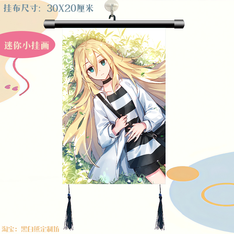 杀戮的天使 Angels of Death 周边海报挂画挂饰装饰挂轴布画