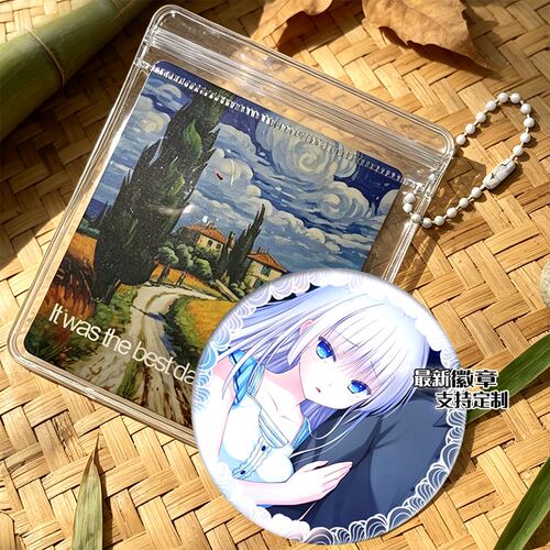 Summer Pockets 夏日口袋 鸣濑白羽 空门苍 周边徽章吧唧谷子