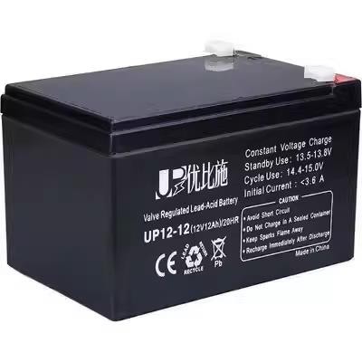 优比施蓄电池UP12V7A12A17A24A38AH65AH100AH机房UPS直流屏EPS用