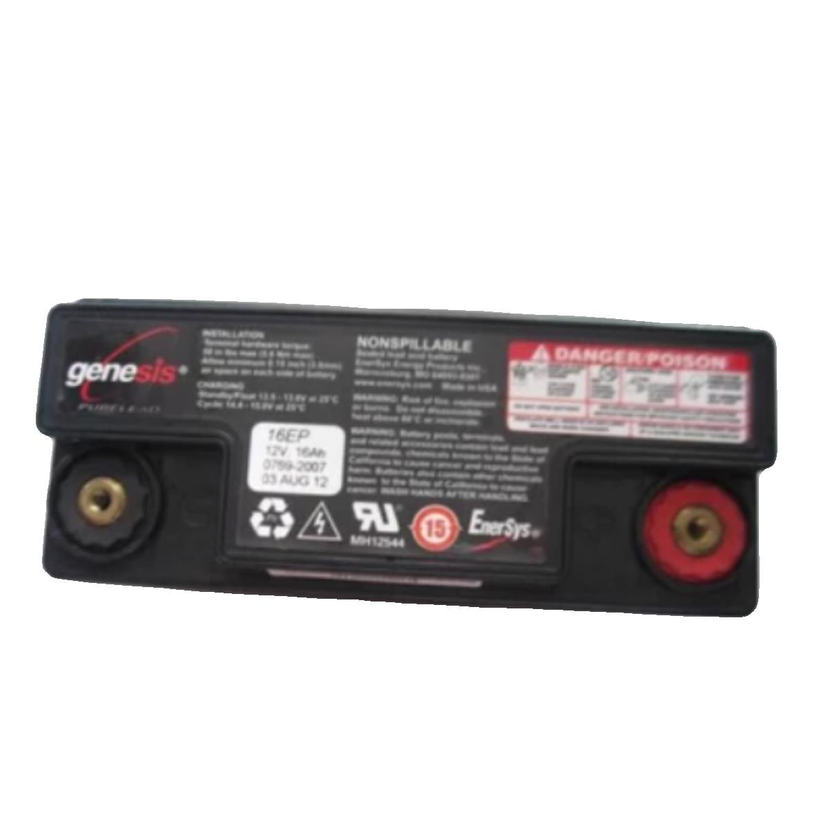 genesis霍克蓄电池G12V16EP 12V16Ah艾诺斯enersys XE16 医疗应急