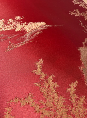 金光闪闪绣金墙布加厚绒面绿色蓝色黄色高档酒店贵宾房厅无缝壁布