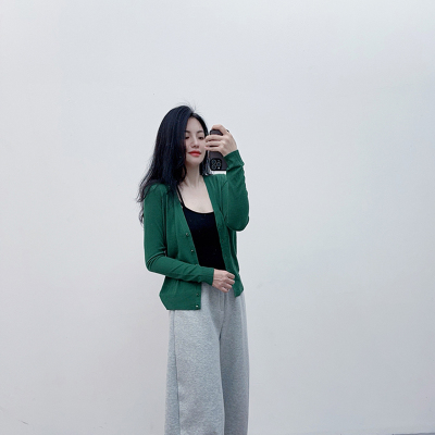 春夏Bi入26色棉开衫空调衫大码女