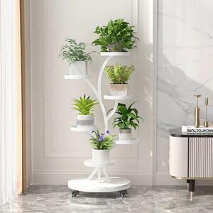 花架客厅落地式轻奢电视柜沙发旁边阳台铁艺可移动绿萝多肉花盆架