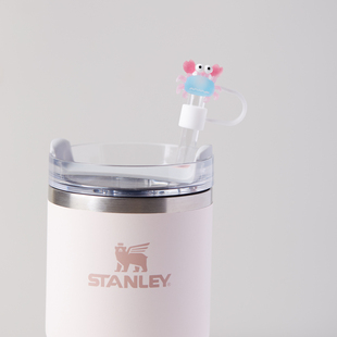 10mm适用stanley保温杯吸管帽可爱小丑鱼螃蟹史丹利吸管防尘盖帽