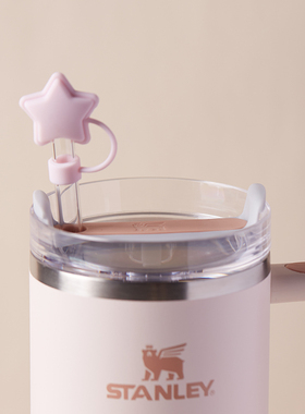 10mm星星吸管帽适用stanley保温杯配件吸管塞硅胶防尘吸管套可爱