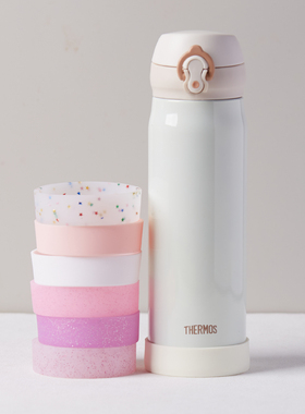 6.5cm适用膳魔师保温杯硅胶杯套防滑保护套水杯配件杯托底座套