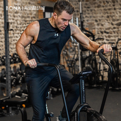 安德玛男子篮球无袖速干