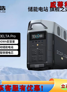 正浩 露营大容量大功率移动电源智能APP自驾游EcoFlow Delta德