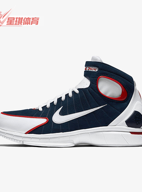 Nike/耐克正品 2K4 Zoom Huarache USA男士篮球鞋308475-400