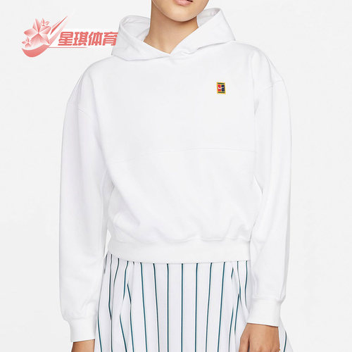 耐克休闲女子潮流针织卫衣连帽衫