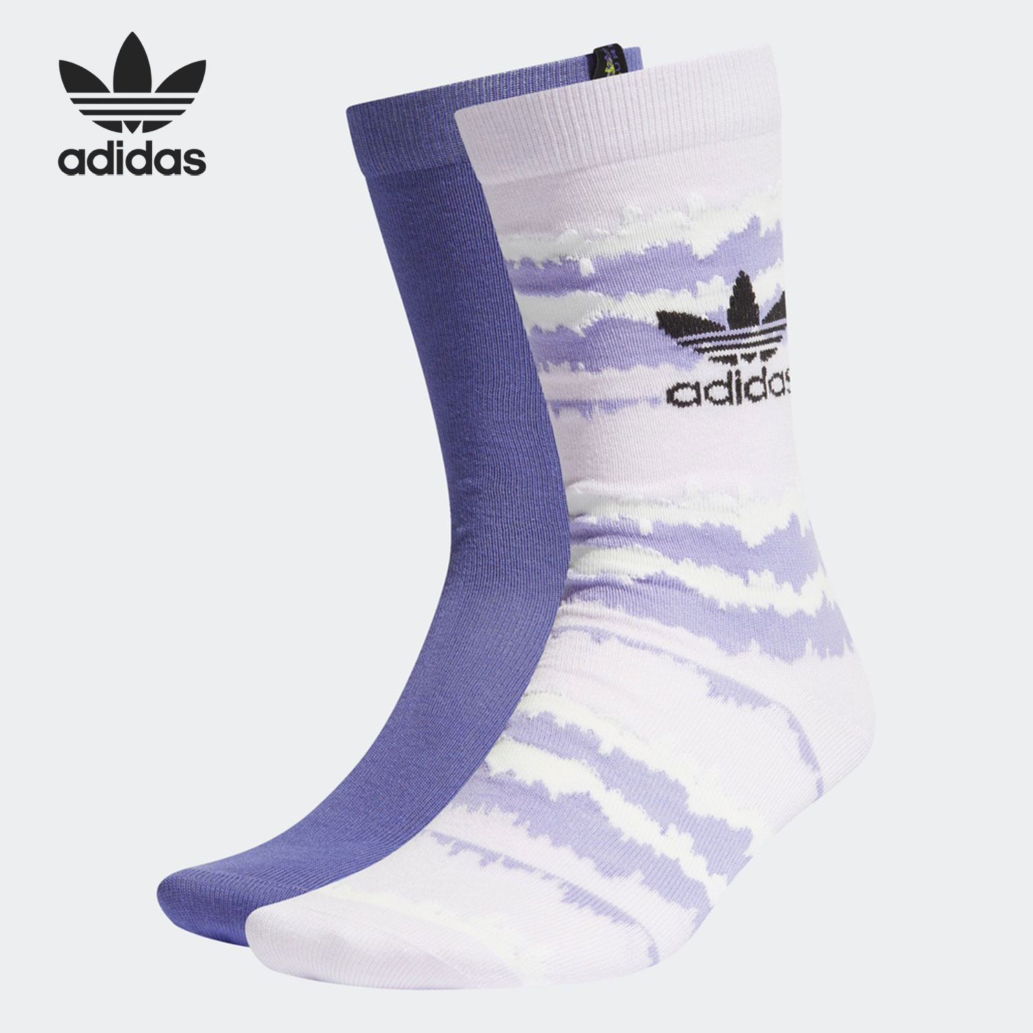 Adidas/阿迪达斯正品2021年新款男女三叶草透气耐磨运动袜 GT2404