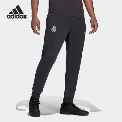 阿迪达斯男子针织足球训练运动裤