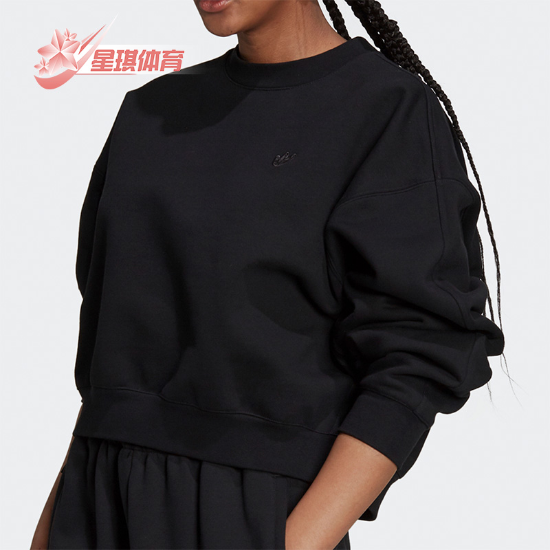 阿迪达斯三叶草休闲女子运动卫衣