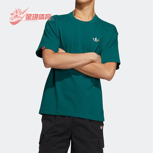 阿迪达斯正品男女运动短袖