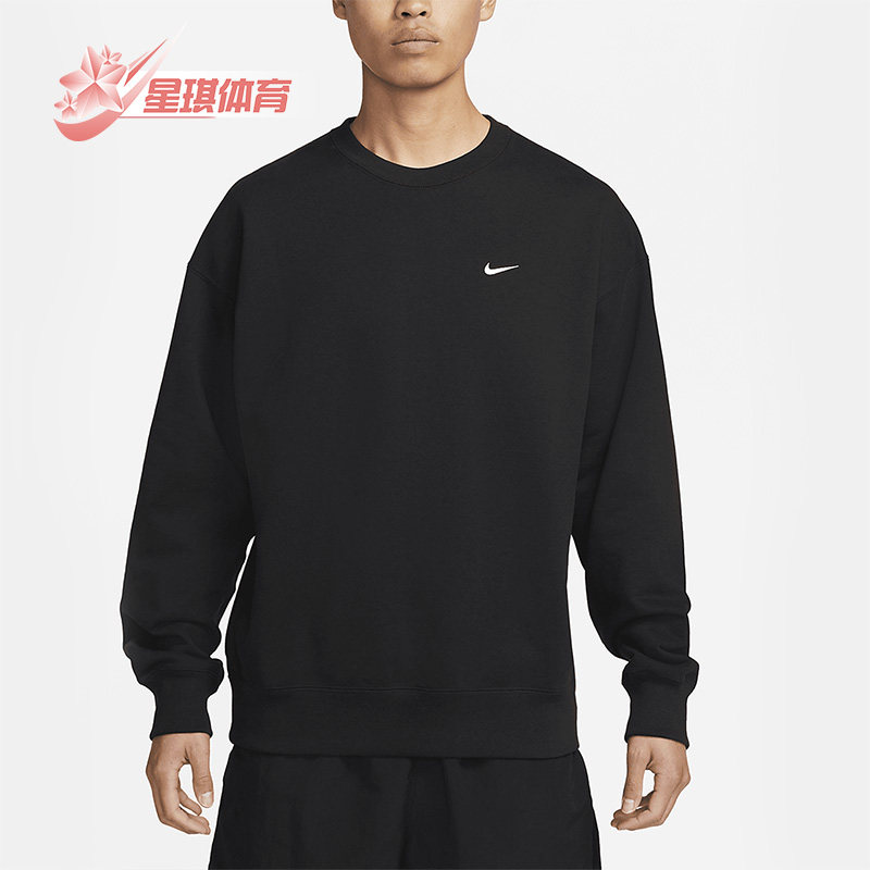 耐克宽松圆领套头男子运动卫衣