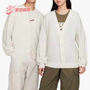 Nike/耐克正品冬季新款男女时尚宽松休闲毛衫外套FQ0516