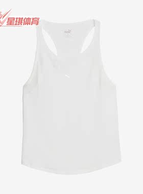 Puma/彪马正品夏季女子新款时尚运动无袖圆领休闲T恤524543-02