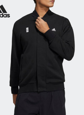 Adidas/阿迪达斯正品男子立领休闲棒球服夹克外套H39208