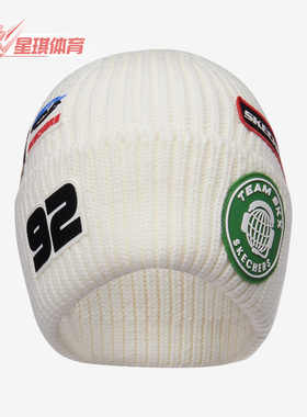 Skechers/斯凯奇正品新款男女SKX经典联盟系列运动针织帽