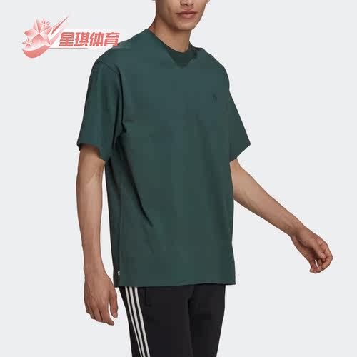 阿迪达斯正品短袖男子T恤