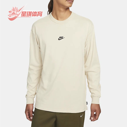 耐克男子圆领运动长袖T恤