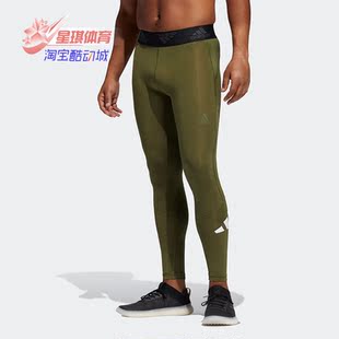 新款 Adidas 阿迪达斯正品 春季 GL8916 男子运动训练紧身长裤