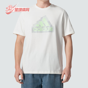 阿迪达斯正品 T恤IN6234 CAMO男士 印花短袖 TORN Adidas