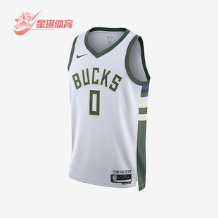 Nike/耐克正品密尔沃基雄鹿队男士无袖透气球衣DN2084-105